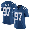 IN.Colts #97 Laiatu Latu Player Royal Limited Vapor Untouchable Home Game PETTCS Stitched Jerseys