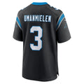 PETTCS C.Panthers #3 Princely Umanmielen Black Team Game Jersey