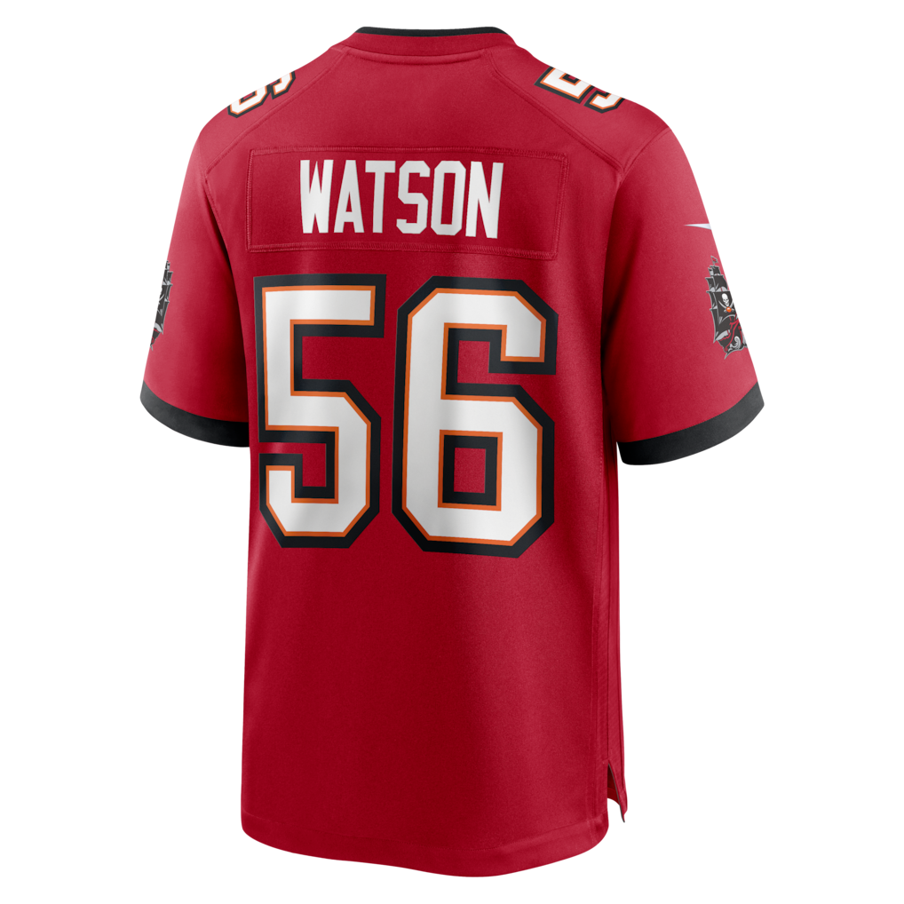 PETTCS TB.Buccaneers #56 Desmond Watson Red Team Game Jersey
