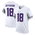 M.Vikings #18 Justin Jefferson Player White Alternate Legend Home Game PETTCS Stitched Jerseys