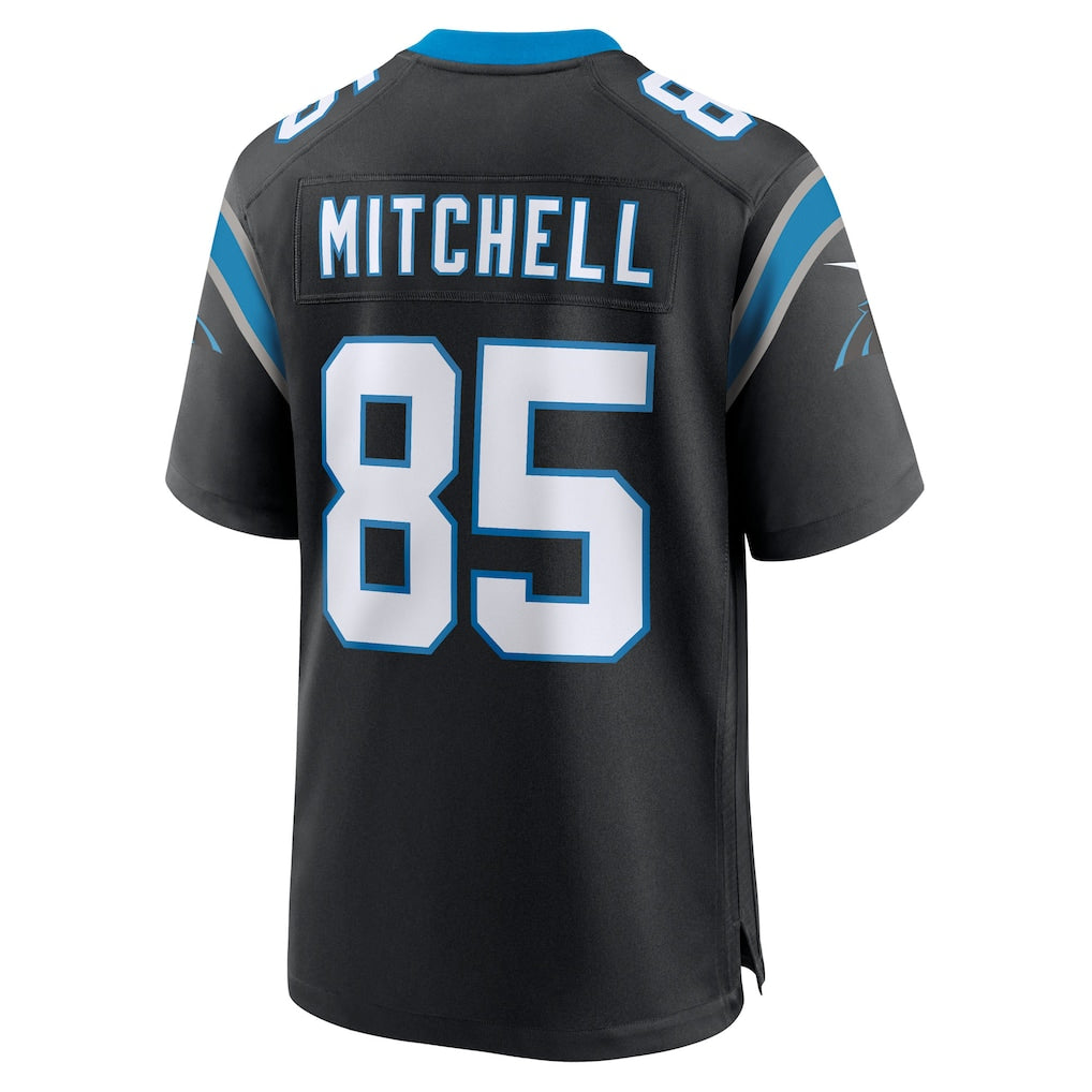 PETTCS C.Panthers #85 James Mitchell Black Team Game Jersey