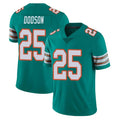 M.Dolphins #25 Tyrel Dodson Player Aqua Limited Alternate Vapor Untouchable Home Game PETTCS Stitched Jerseys