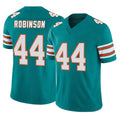 M.Dolphins #44 Chop Robinson Player Aqua Limited Alternate Vapor F.U.S.E. Home Game PETTCS Stitched Jerseys