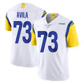 LA.Rams #73 Steve Avila Player White Limited Vapor Untouchable Home Game PETTCS Stitched Jerseys