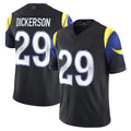 LA.Rams #29 Eric Dickerson Player Black Rivalries Vapor Limited PETTCS Stitched Jerseys