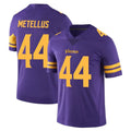 M.Vikings #44 Josh Metellus Player Purple Limited Color Rush Home Game PETTCS Stitched Jerseys