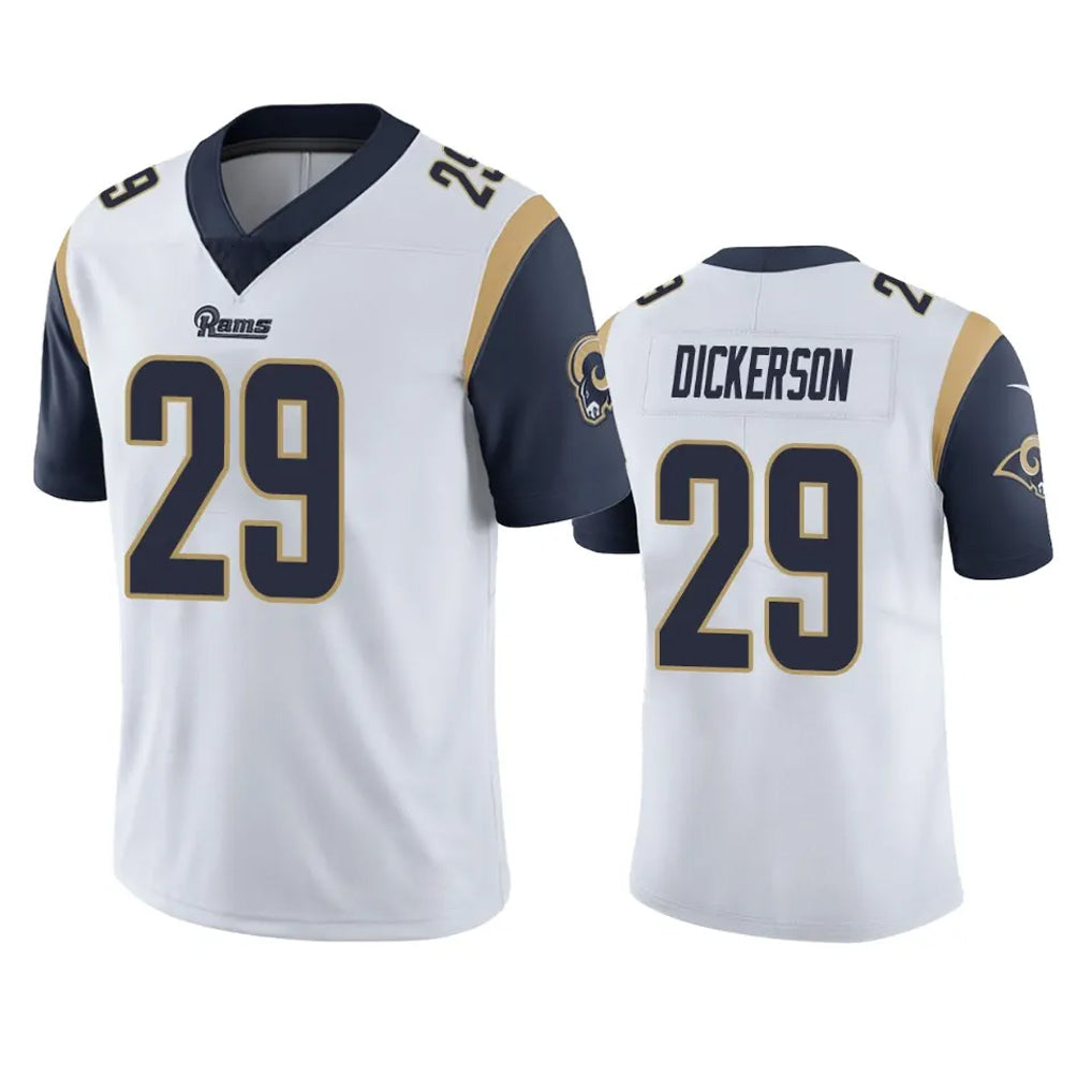 LA.Rams #29 Eric Dickerson Player White Limited Vapor Untouchable PETTCS Stitched Jerseys