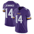 M.Vikings #14 Jauan Jennings Player Purple Limited Vapor Untouchable Home Game PETTCS Stitched Jerseys