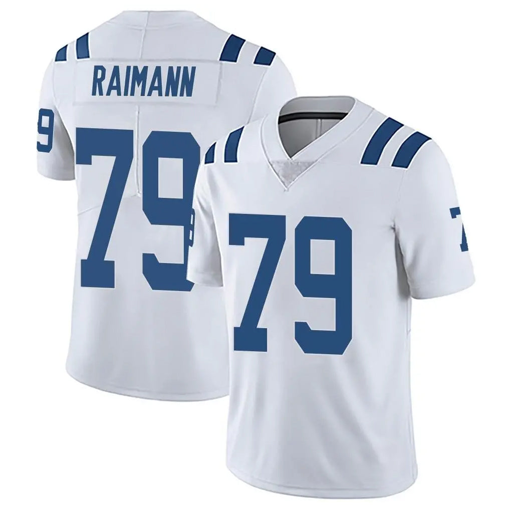 IN.Colts #79 Bernhard Raimann Player White Limited Vapor Untouchable Home Game PETTCS Stitched Jerseys