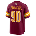 PETTCS W.Commanders #90 Javontae Jean-Baptiste Burgundy Game Jersey