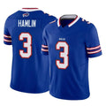 PETTCS B.Bills #3 Damar Hamlin Player Royal Vapor F.U.S.E. Limited Home Game Stitched Jerseys