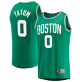 PETTCS B.Celtics #0 Jayson Tatum  Kelly Green Fast Break Replica Jerseys - Icon Edition