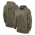 PETTCS C.Bears Olive Salute to Service Pullover Hoodies Blank Player Stitched Jerseys