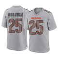 PETTCS C.Bears #25 Kyle Monangai Player Gray Atmosphere Fashion Game Stitched Jerseys