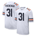 PETTCS C.Bears #31 Dillon Thieneman Player White Classic Home Game Stitched Jerseys