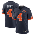 PETTCS C.Bears #4 D'Andre Swift Navy 2026 Rivalries Collection Game Stitched Jerseys