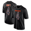PETTCS C.Bears #4 D'Andre Swift Player Carbon Black Fashion Game Stitched Jerseys