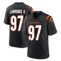 PETTCS C.Bengals #97 Dexter Lawrence II Player Black Home Game Stitched Jerseys