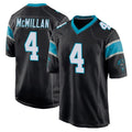 PETTCS C.Panthers #4 Tetairoa McMillan Player Black Game Stitched Jerseys