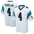 PETTCS C.Panthers #4 Tetairoa McMillan Player White Game Stitched Jerseys