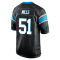 PETTCS C.Panthers #51 Sam Mills Player Black Game Stitched Jerseys