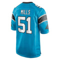 PETTCS C.Panthers #51 Sam Mills Player Blue Game Stitched Jerseys
