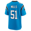 PETTCS C.Panthers #51 Sam Mills Player Blue Home Game Stitched Jerseys