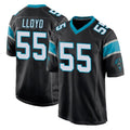 PETTCS C.Panthers #55 Devin Lloyd Player Black Game Stitched Jerseys