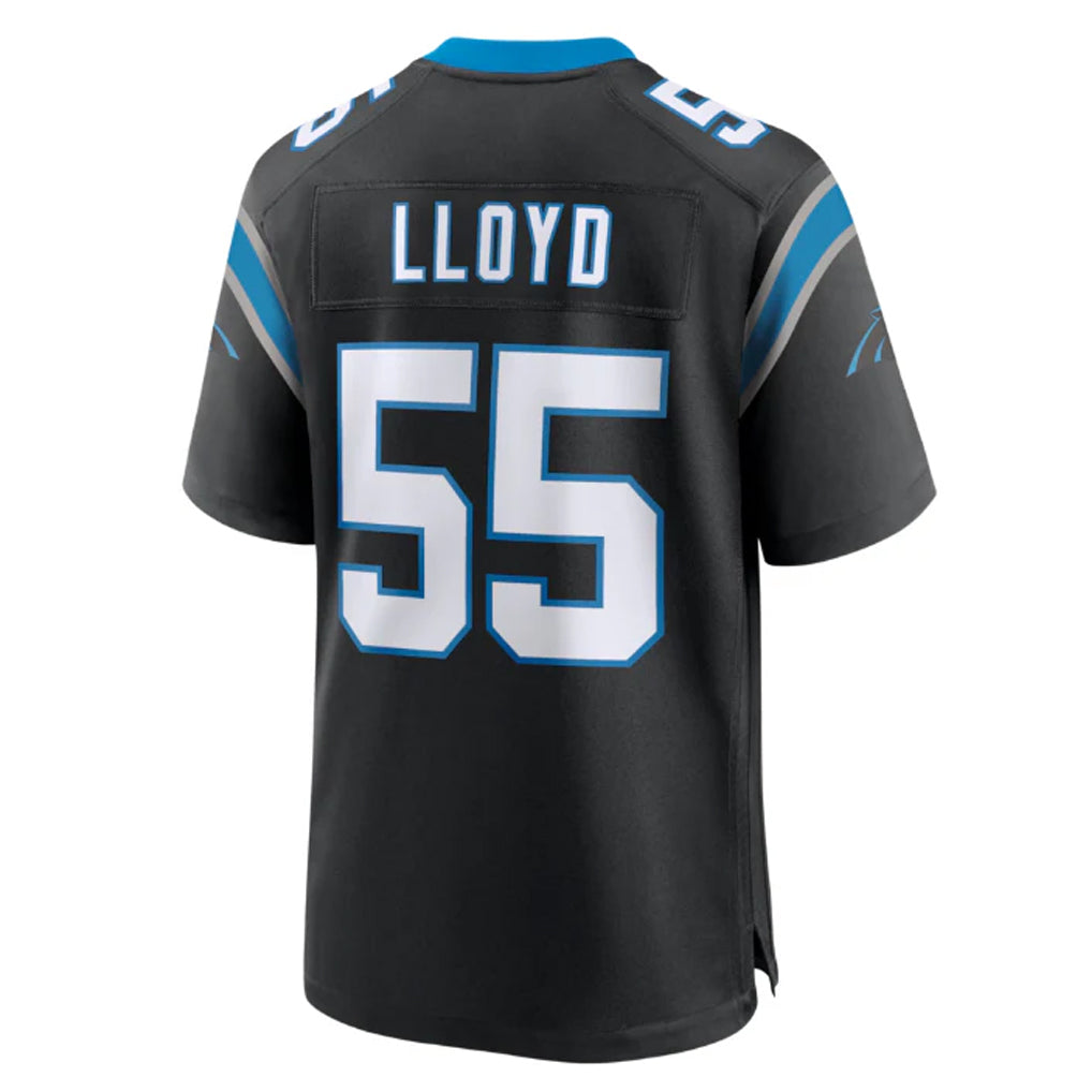 PETTCS C.Panthers #55 Devin Lloyd Player Black Home Game Stitched Jerseys