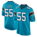 PETTCS C.Panthers #55 Devin Lloyd Player Blue Game Stitched Jerseys
