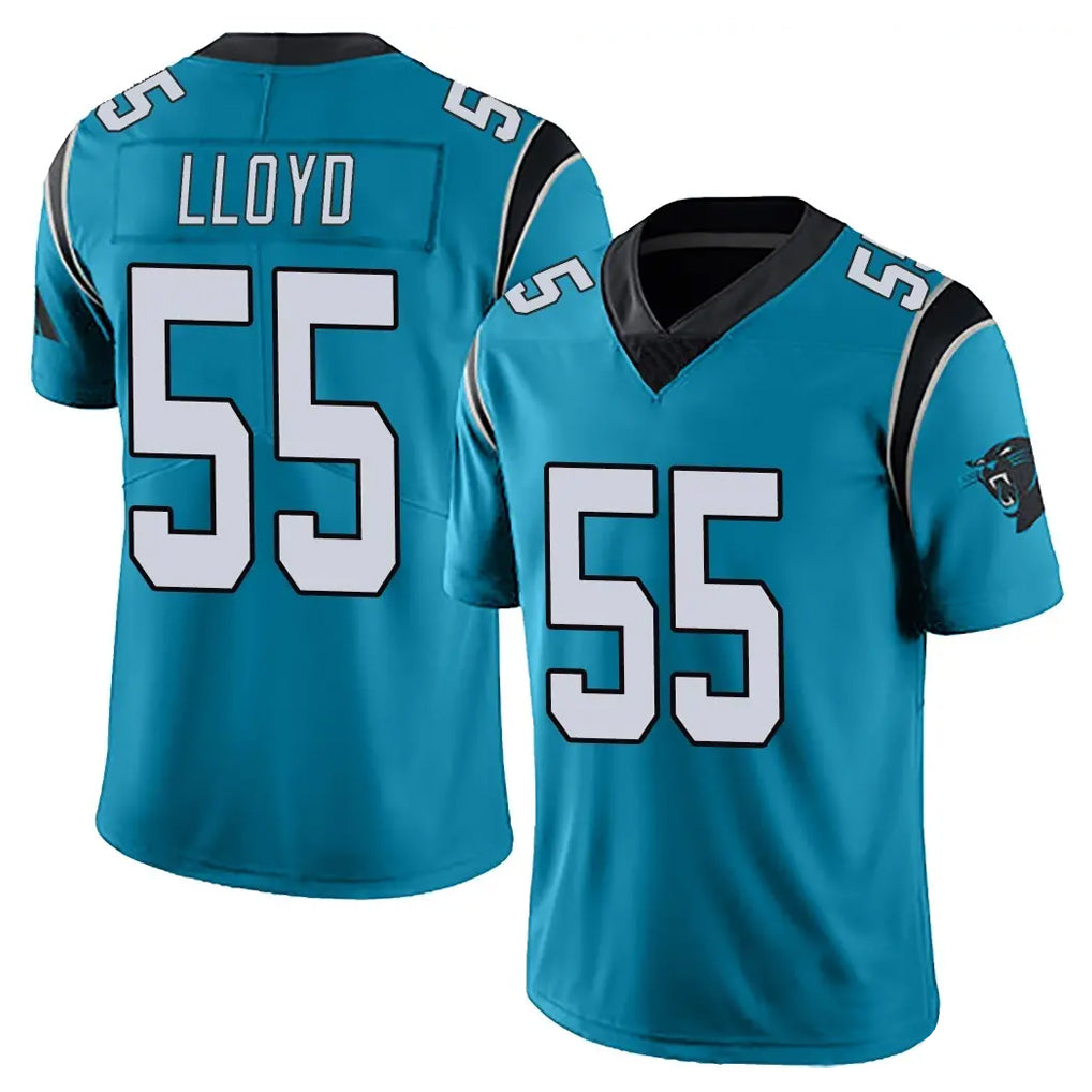 PETTCS C.Panthers #55 Devin Lloyd Player Blue Vapor Untouchable Limited Game Stitched Jerseys