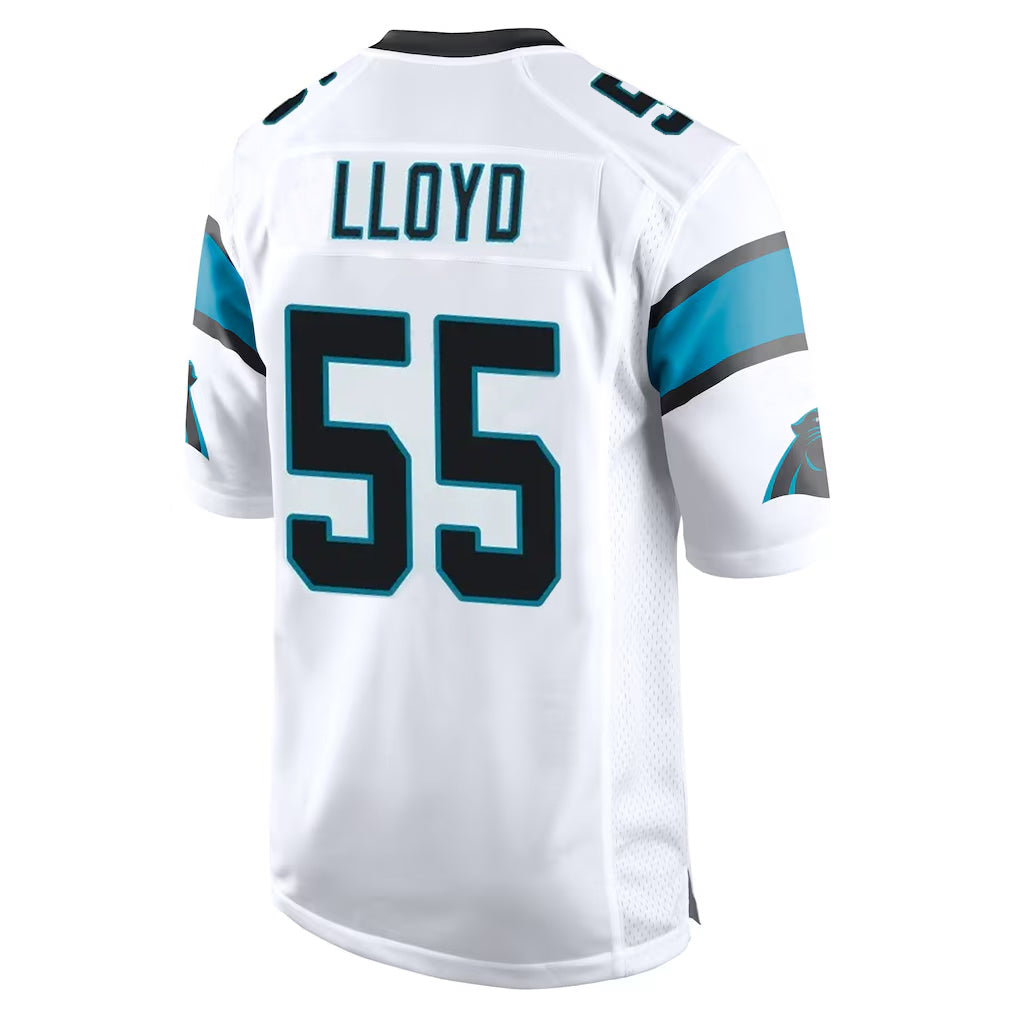 PETTCS C.Panthers #55 Devin Lloyd Player White Game Stitched Jerseys