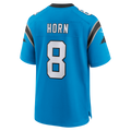 PETTCS C.Panthers #8 Jaycee Horn Blue Alternate Game Stitched Jerseys