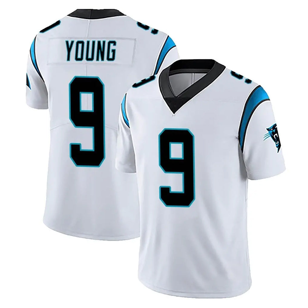 PETTCS C.Panthers #9 Bryce Young Player White Vapor Untouchable Limited Game Stitched Jerseys