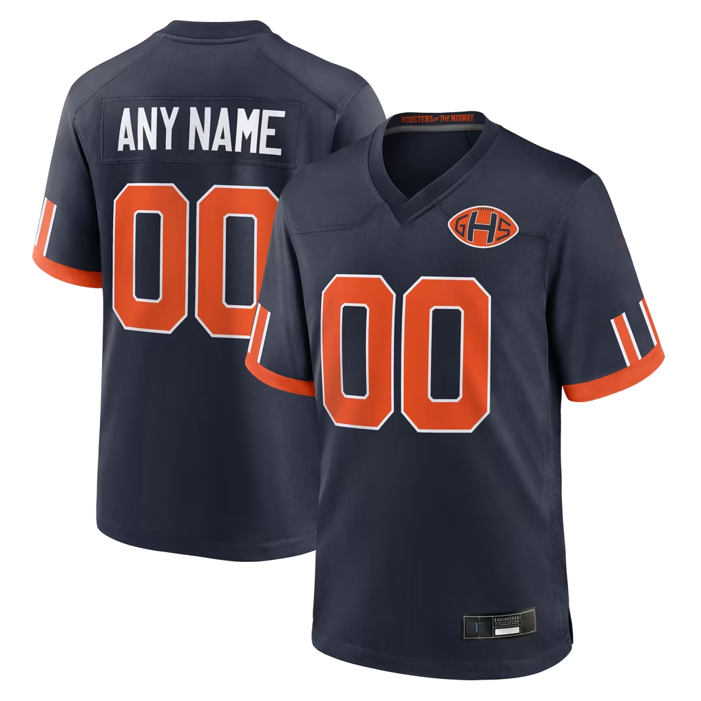 PETTCS Custom C.Bears Navy 2026 Rivalries Collection Game Stitched Jerseys