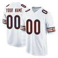 PETTCS Custom C.Bears White Home Game Any Name & Numbers Stitched Jerseys