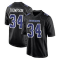 PETTCS D.Cowboys #34 Jalen Thompson Player Carbon Black Fashion Home Game Stitched Jerseys