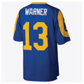 PETTCS LA.Rams #13 Kurt Warner Player Royal Mitchell & Ness Legacy Retired Limited Stitched Jerseys