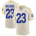 PETTCSLA.Rams #23 Kyren Williams Player Bone Replica Game Stitched Jerseys