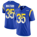 PETTCS LA.Rams #35 Jaylen Watson Player Royal Limited Vapor Untouchable Home Game Stitched Jerseys