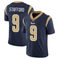 PETTCS LA.Rams #9 Matthew Stafford Player Navy Limited Vapor Untouchable Home Game Stitched Jerseys