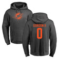PETTCS M.Dolphins #0 Ollie Gordon II Player Darkgray Pullover Hoodies Limited Stitched Jerseys