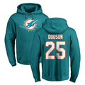 PETTCS M.Dolphins #25 Tyrel Dodson Player Aqua LOGO Pullover Hoodies Limited Stitched Jerseys