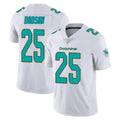 PETTCS M.Dolphins #25 Tyrel Dodson Player White Limited Vapor Untouchable Home Game Stitched Jerseys