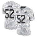 PETTCS M.Dolphins #52 Patrick Paul Player Arctic Camo Salute To Service Limited Game Stitched Jerseys