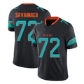 PETTCS M.Dolphins #72 Jonah Savaiinaea Player Black Limited Pitch Rivalries Collection Home Game Stitched Jerseys