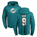 PETTCS M.Dolphins #9 Joshua Uche Player Aqua LOGO Pullover Hoodies Limited Stitched Jerseys