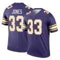 PETTCS MN.Vikings #33 Aaron Jones Sr. Player Purple Limited Classic Home Game Stitched Jerseys