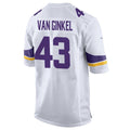 PETTCS MN.Vikings #43 Andrew Van Ginkel Player Purple Home Game Stitched Jerseys