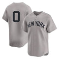 PETTCS NY.Yankees #0 Marcus Stroman Player Gray Limited Stitched Jerseys